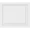 Ekena Millwork Harrison Raised Panel Decorative Wall Panel, 26"W x 22"H x 5/8"P WALP26X22X062HAR - alternate 4